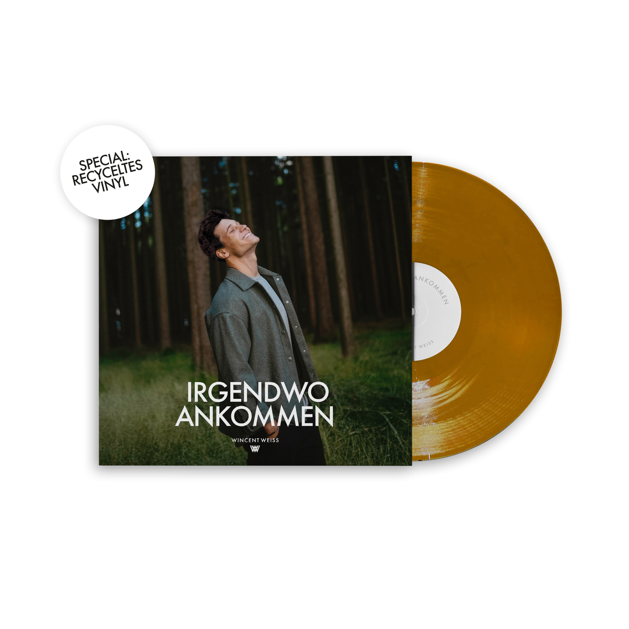 Wincent Weiss Irgendwo Ankommen Exklusive Ltd. Signierte Recycled LP 332969